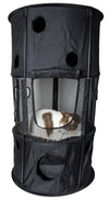 Pet Life Climber-Tree Play-Active Travel Collapsible Lightweight Kitty Cat Tree House Lounger