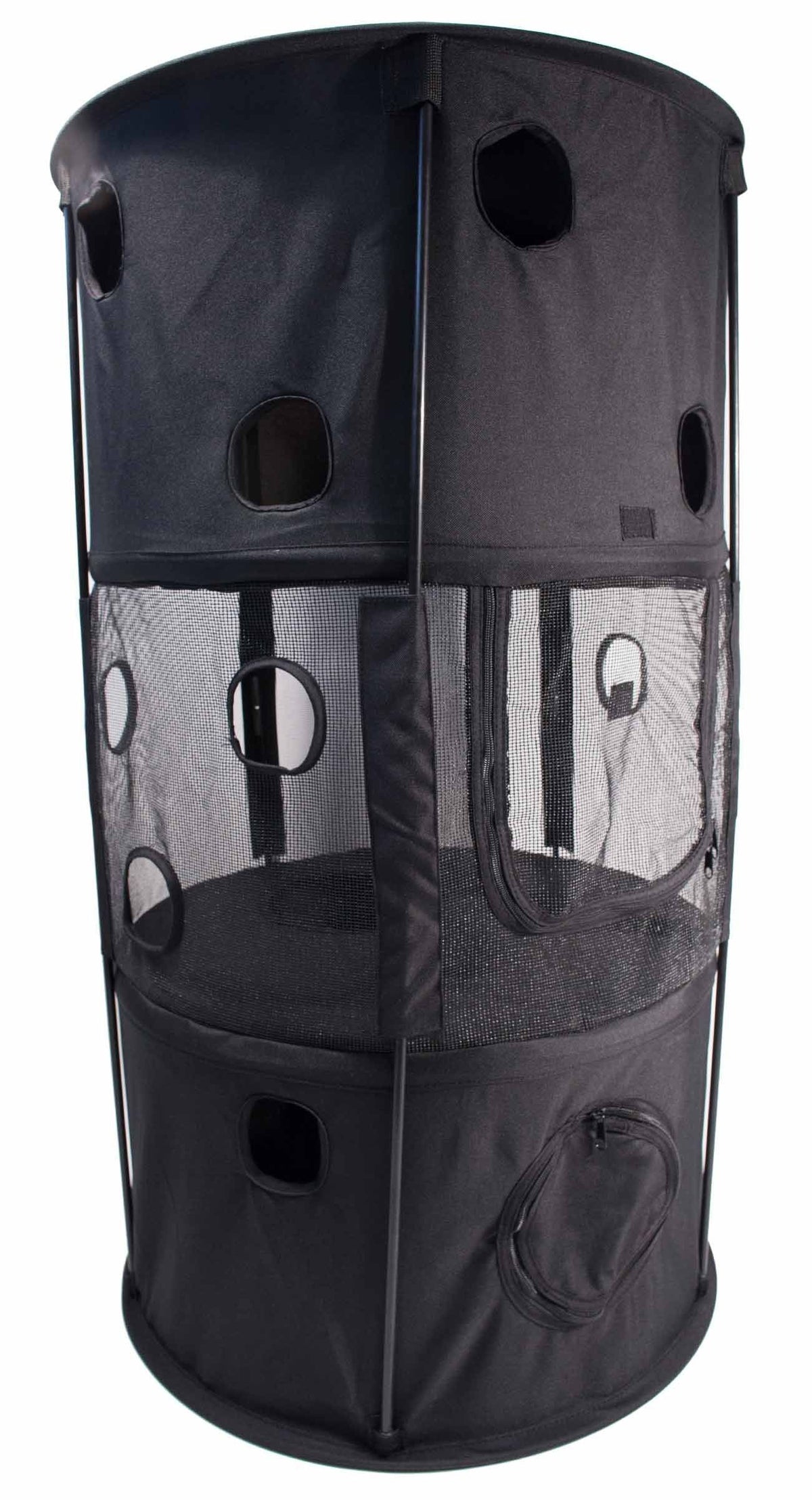Pet Life Climber-Tree Play-Active Travel Collapsible Lightweight Kitty Cat Tree House Lounger