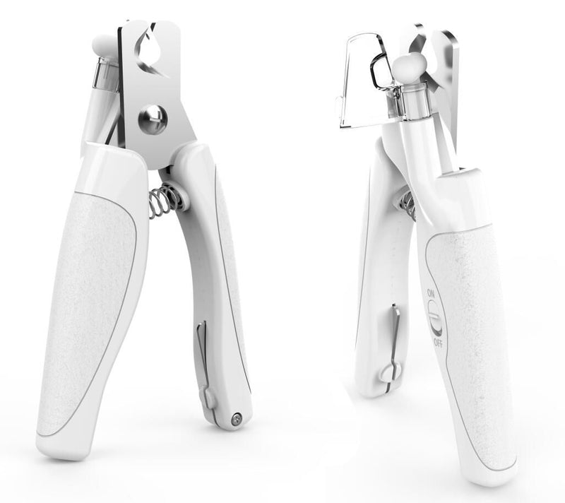 Pet Life Clip-Tronic LED Lighting and USB Charging Precision Cat and Dog Nail Clipper