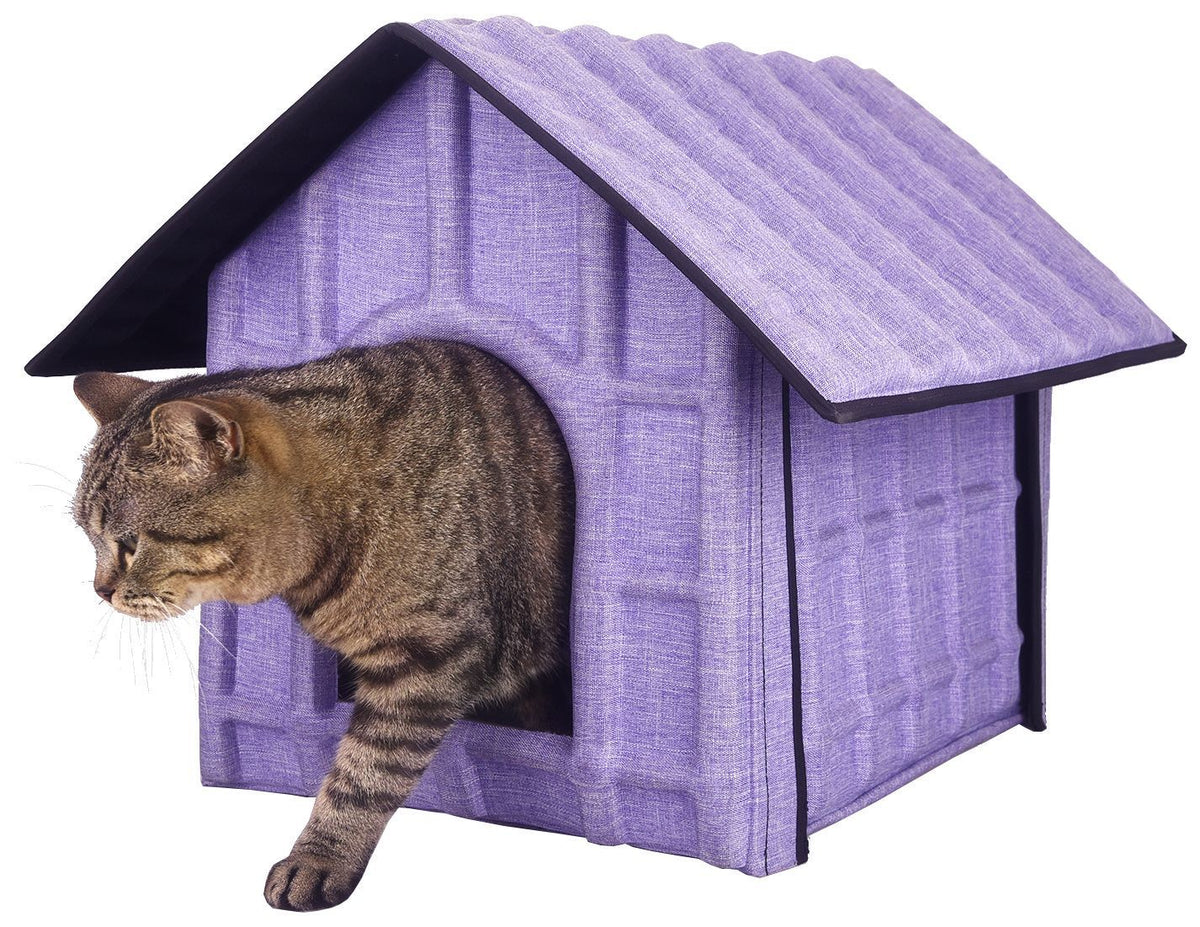 Pet Life Collapsi-Pad Folding Lightweight Travel Pet House with inner Mat