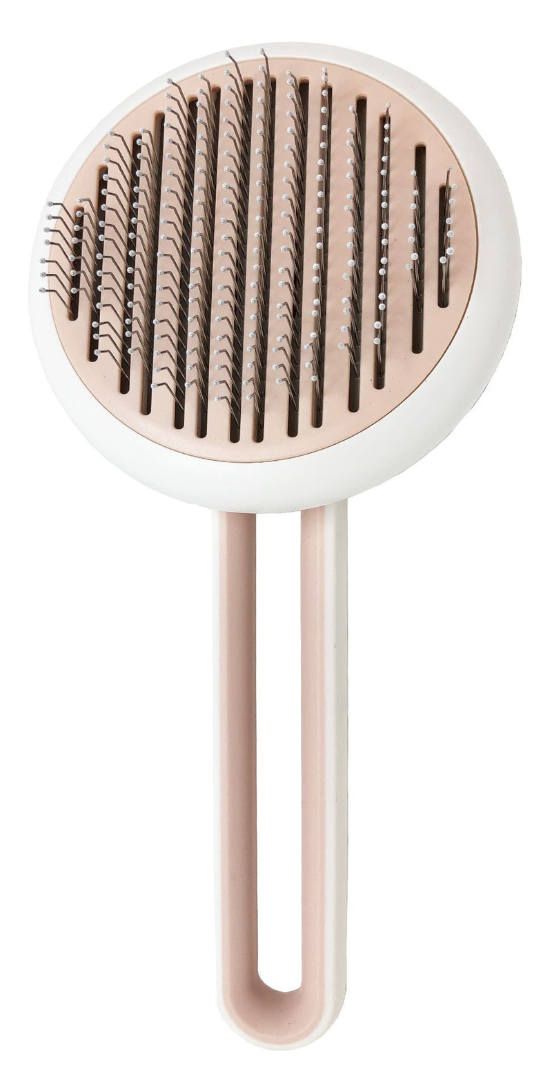 Pet Life Concepto Modern Bristle Grooming Pet Deshedder Comb