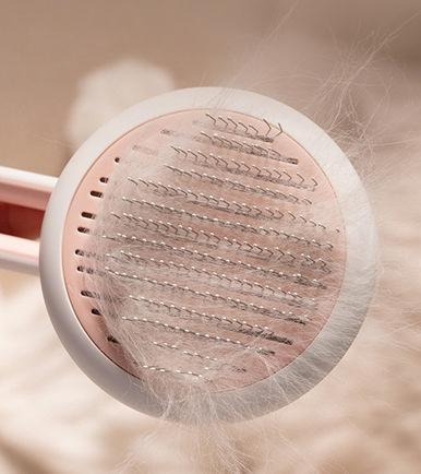 Pet Life Concepto Modern Bristle Grooming Pet Deshedder Comb