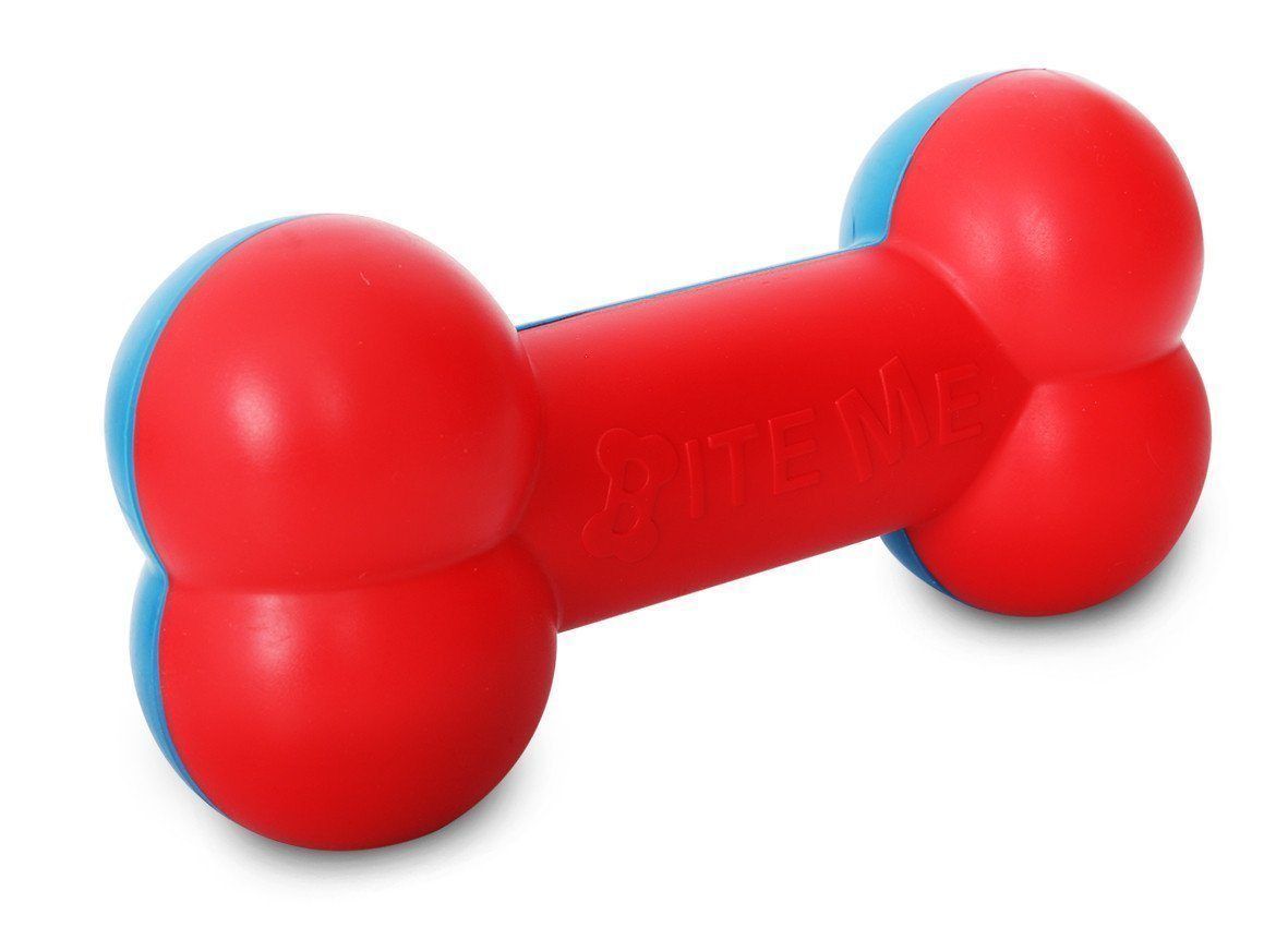 Pet Life Denta-Bone TPR Durable Waterproof Floating Dog Toy