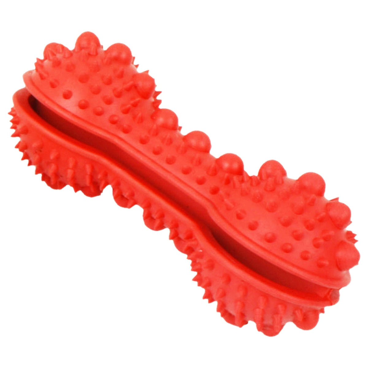 Pet Life Denta-Bone TPR Treat Dispensing and Dental Cleaning Durable Dog Toy | HT Animal Supply