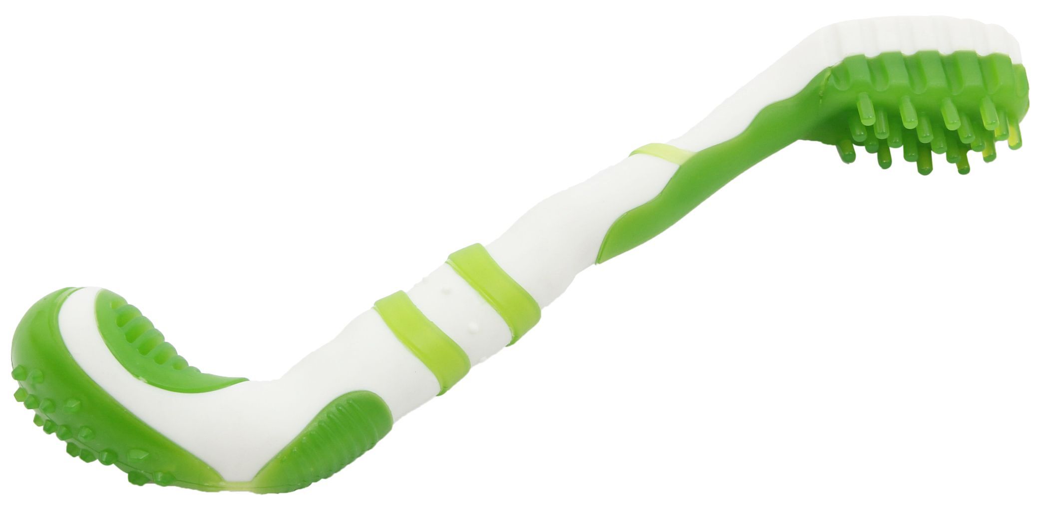 Pet Life ® Denta-Brush TPR Durable Tooth Brush and Dog Toy