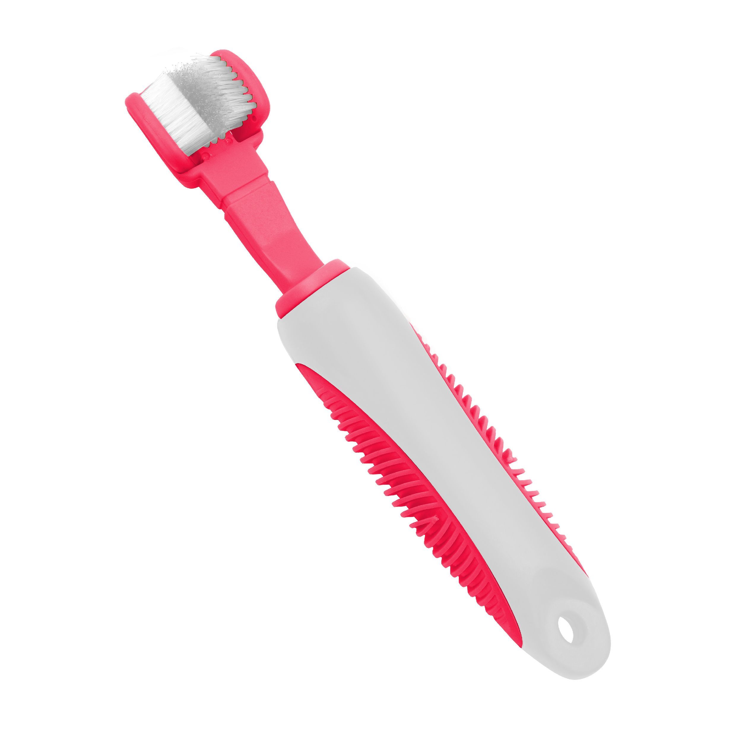 Pet Life Denta-Clean Dual-Sided Action Bristle Pet Toothbrush