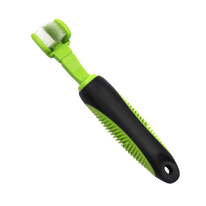 Pet Life Denta-Clean Dual-Sided Action Bristle Pet Toothbrush