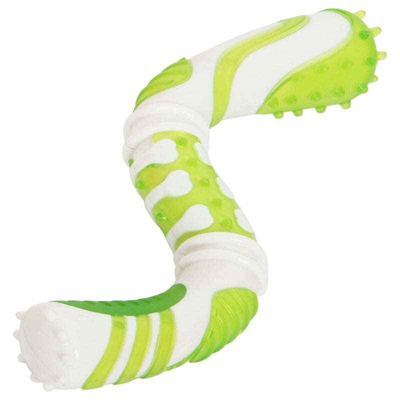 Pet Life Denta-Twist TPR Durable Dental Chew Toy | HT Animal Supply