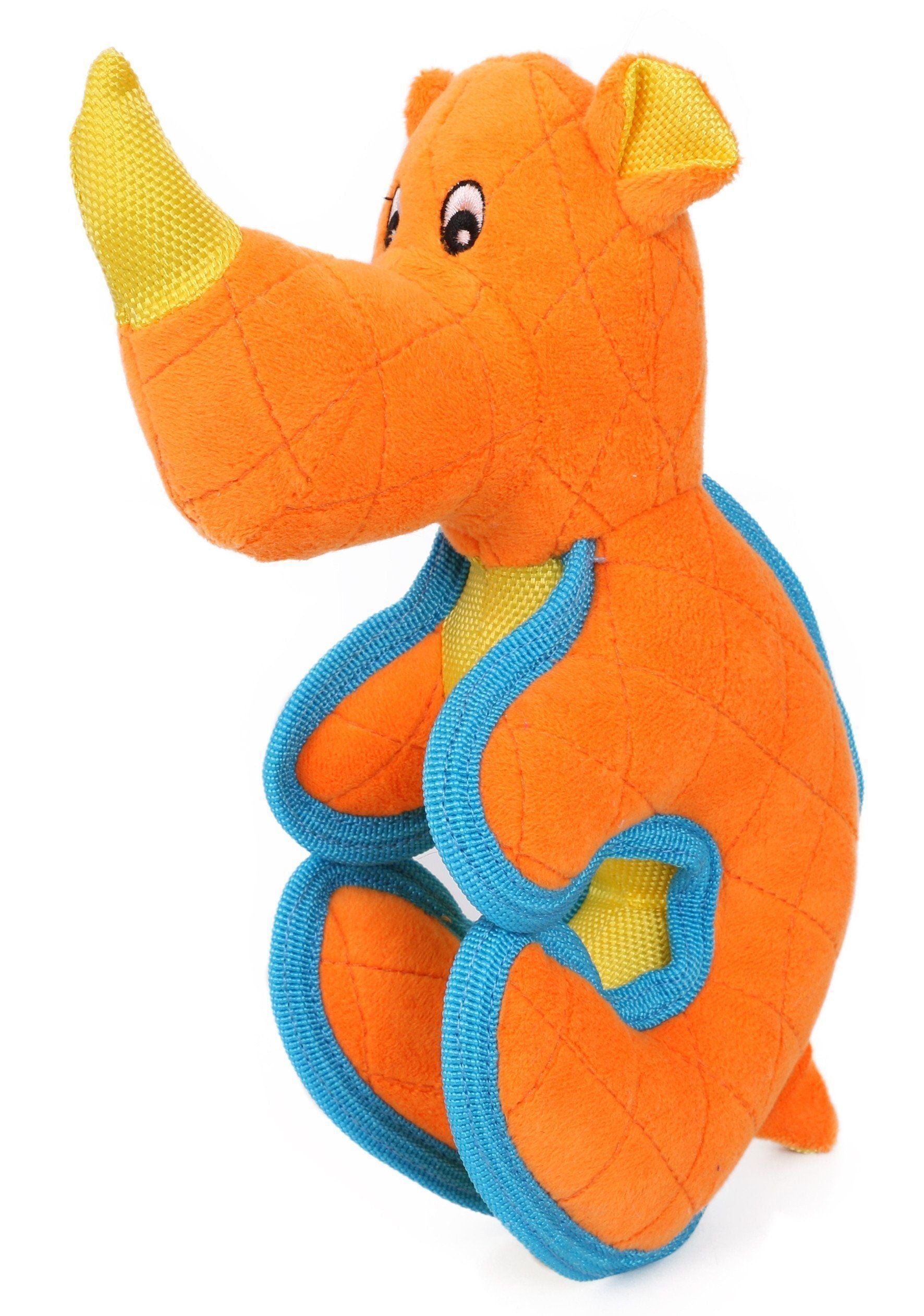 Pet Life ® Dino-Funimal Animated Nylon Plush Squeaker Dog Toy