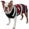 Pet Life ® Dog Patterned Fashion Striped Ribbed Turtle Neck Dog Sweater
