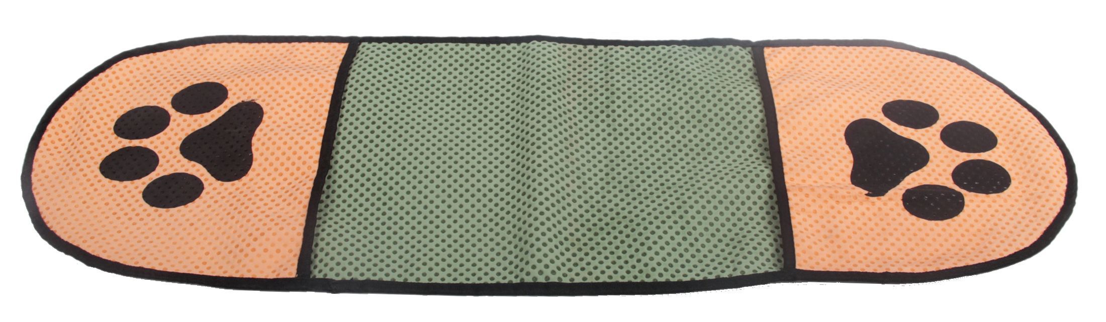 Pet Life Dry-Aid Hand Inserted Bathing and Grooming Quick-Drying Microfiber Pet Towel