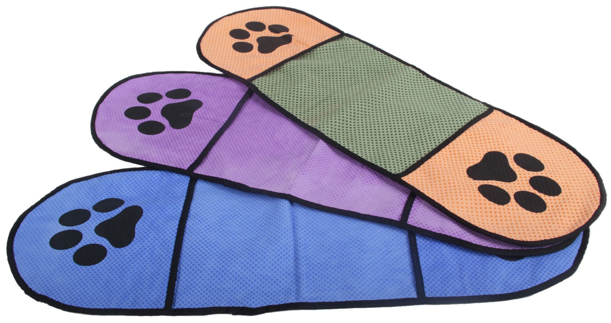 Pet Life Dry-Aid Hand Inserted Bathing and Grooming Quick-Drying Microfiber Pet Towel