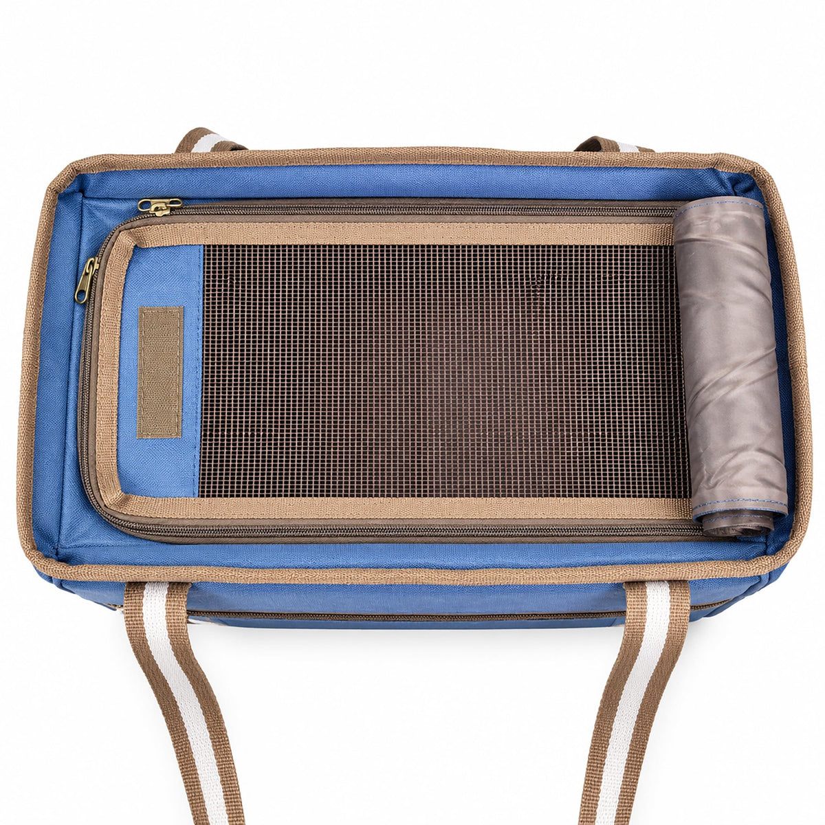 Pet Life Dual Snap Pocketed Fashion Designer Canvas Travel Pet Dog Carrier | HT Animal Supply
