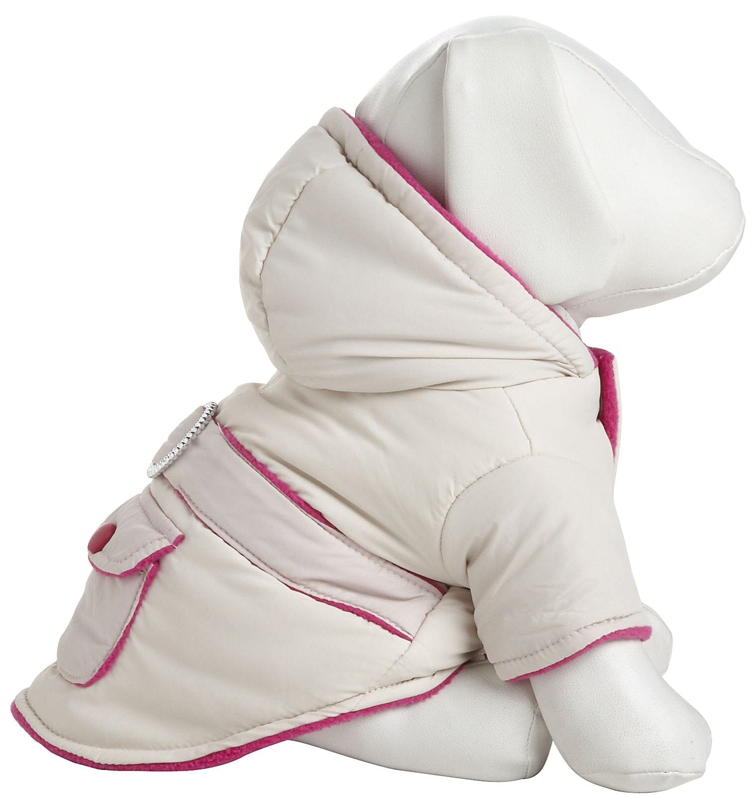 Pet Life Dual-Toned 3M Insulated Diamond Jeweled Pet Dog Jacket | HT Animal Supply