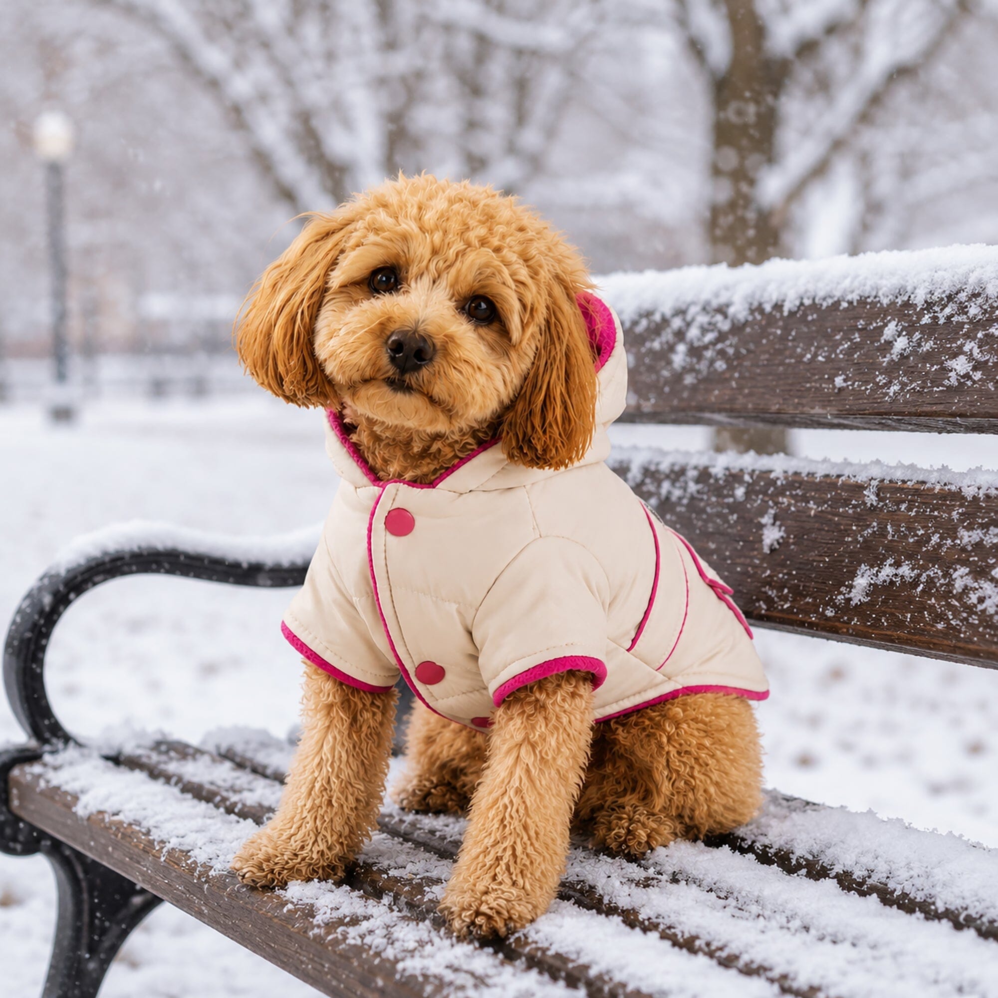 Pet Life Dual-Toned 3M Insulated Diamond Jeweled Pet Dog Jacket | HT Animal Supply