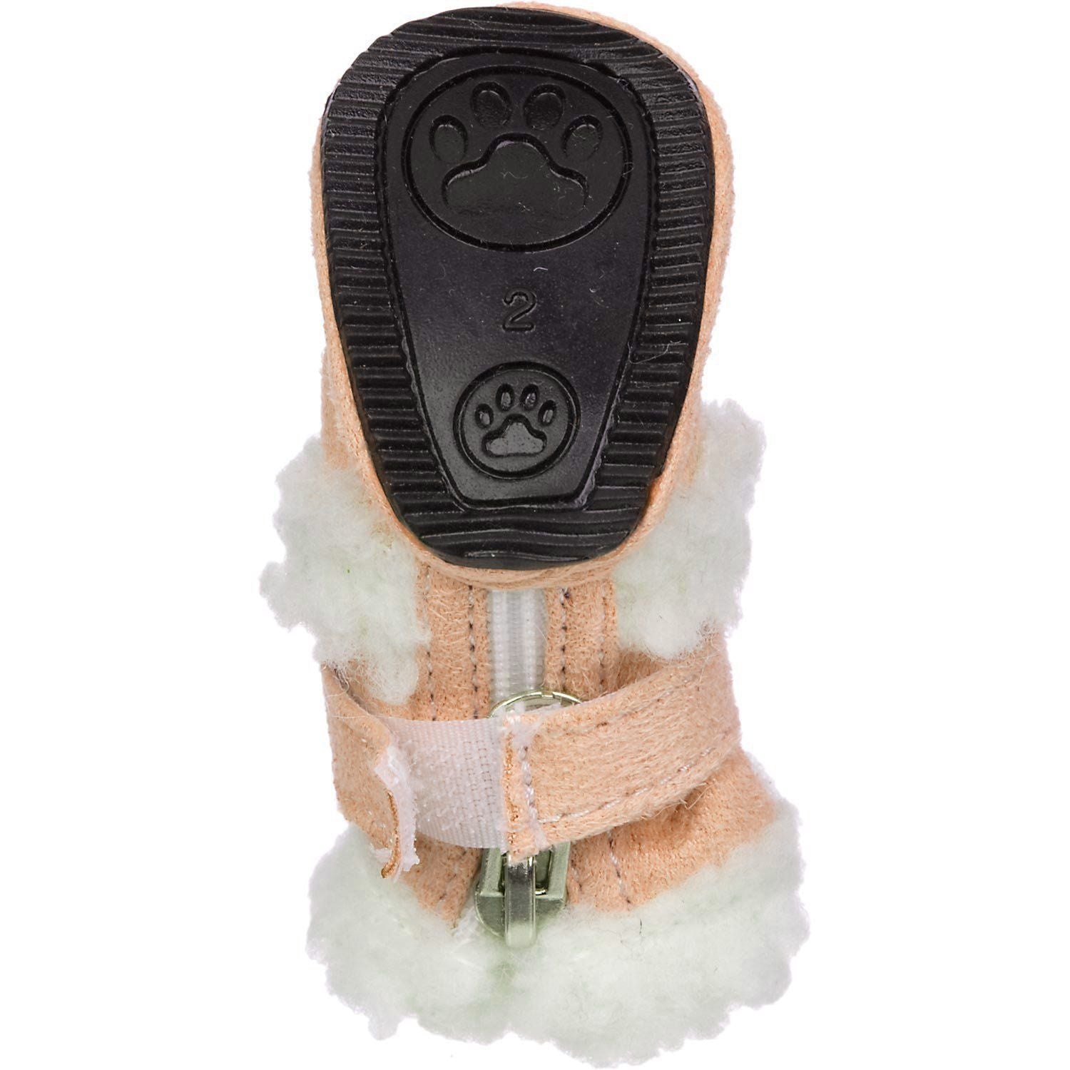 Pet Life Duggz 3M Insulated Winter Fashion Dog Shoes Booties - Set of 4