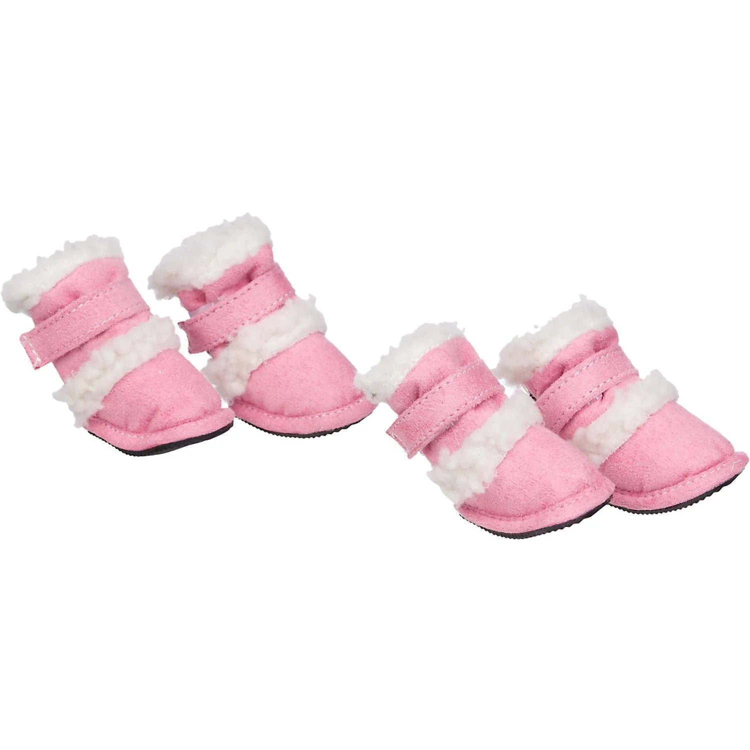 'Duggz' 3M Insulated Winter Fashion Dog Shoes Booties - Set of 4 (Blue)