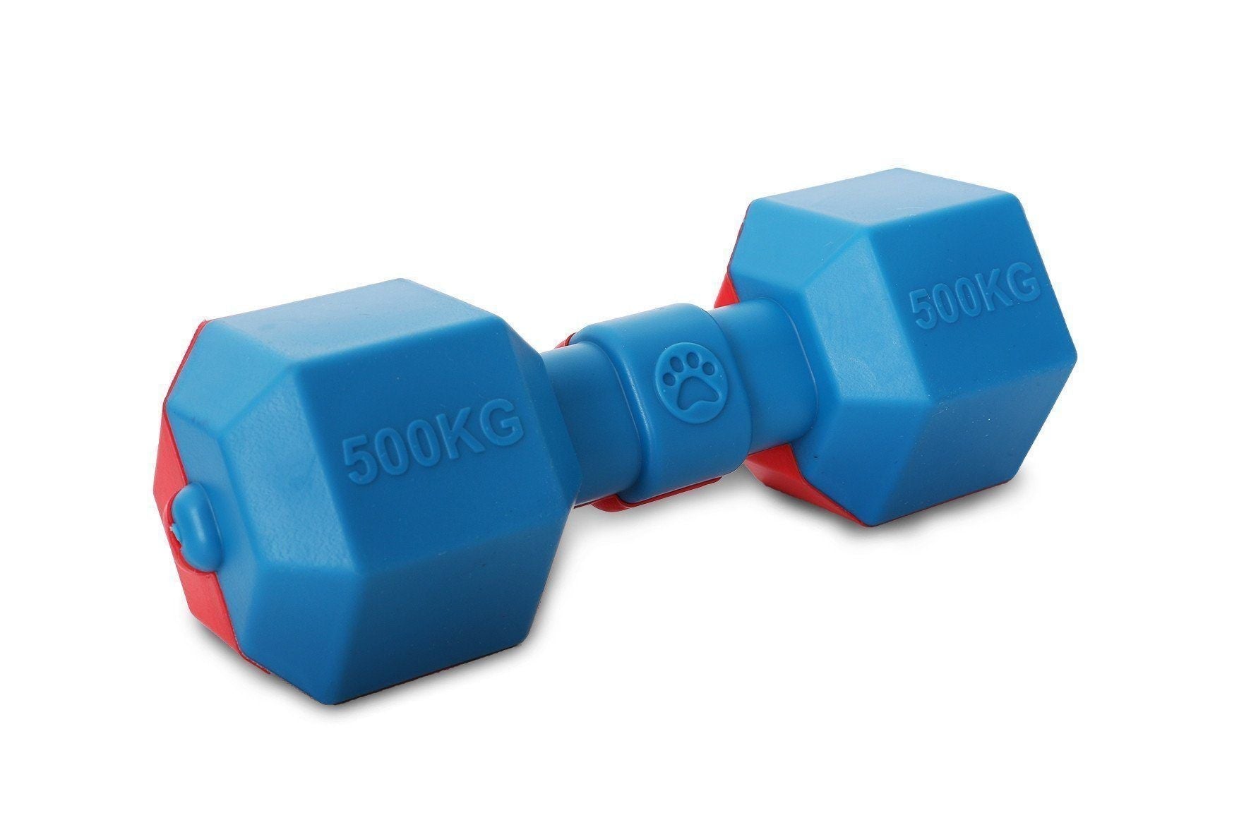 Pet Life Dumbbell Durable Chew and Fetch TPR Waterproof Floating Dog Toy