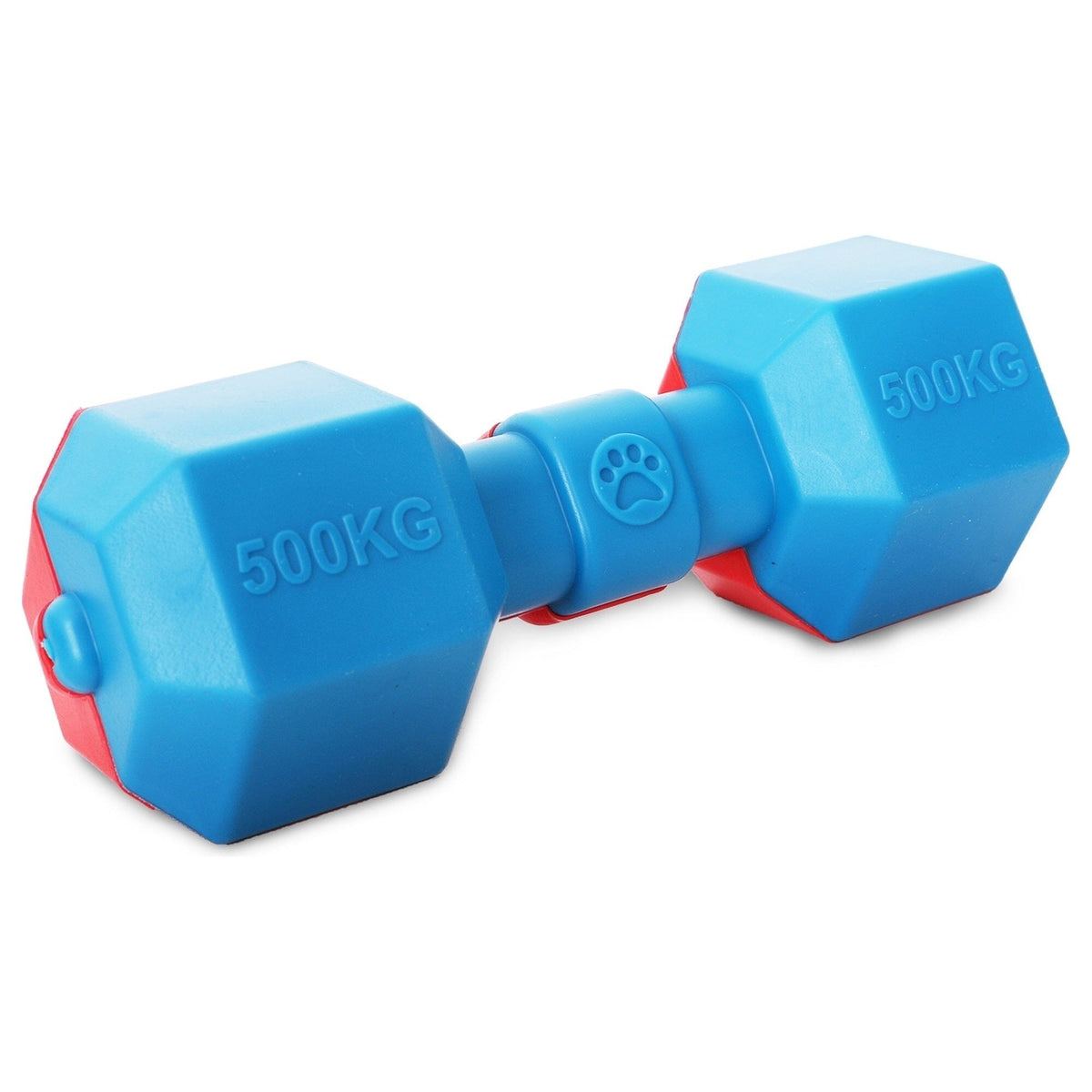 Pet Life Dumbbell Durable Chew and Fetch TPR Waterproof Floating Dog Toy | HT Animal Supply