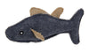 Pet Life Durable Fish Denim Plush Teaser Cat Toy