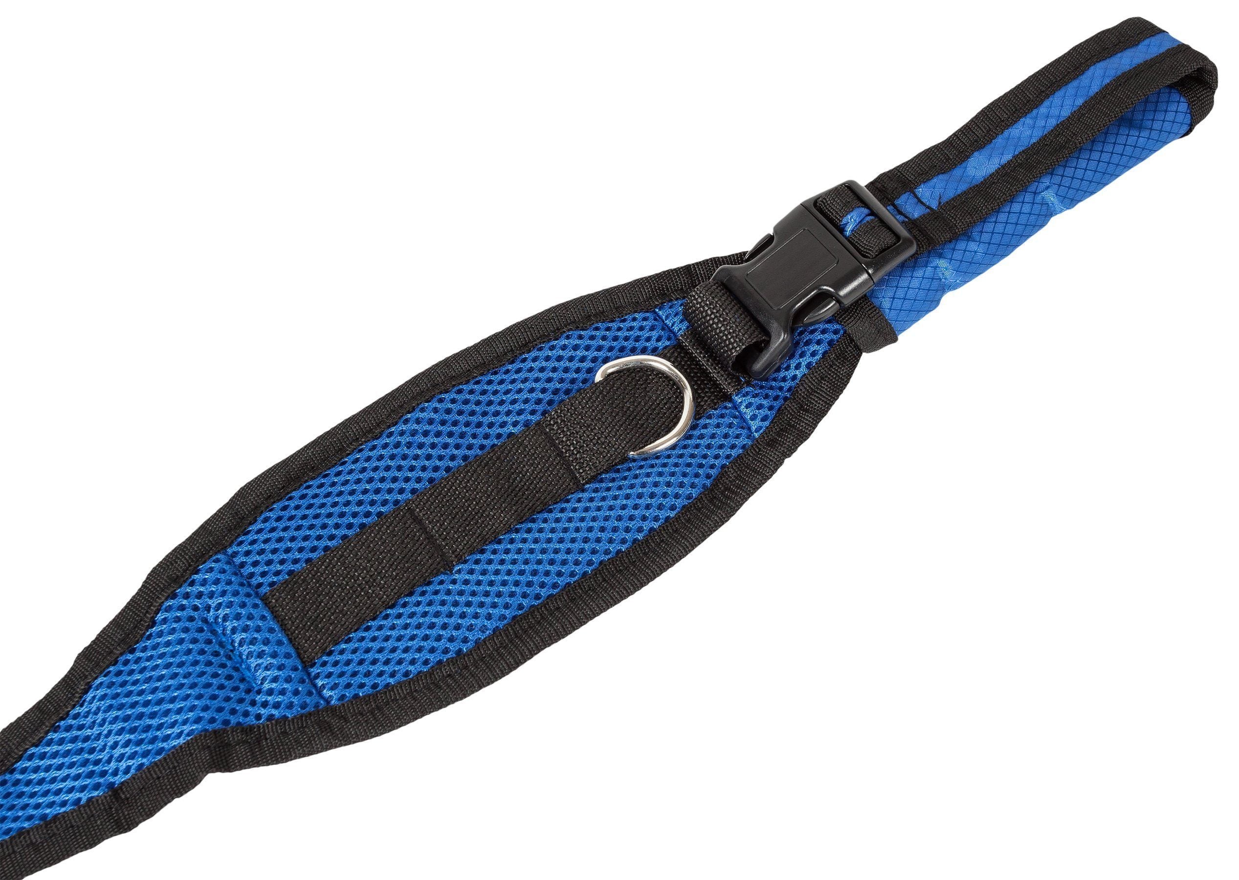 Pet Life ® Echelon Hands Free and Convertible 2-In-1 Training Pet Dog Leash and Pet Belt Trainer