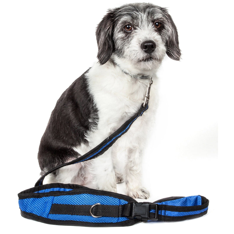Pet Life Echelon Hands Free and Convertible 2-In-1 Training Pet Dog Leash and Pet Belt Trainer | HT Animal Supply