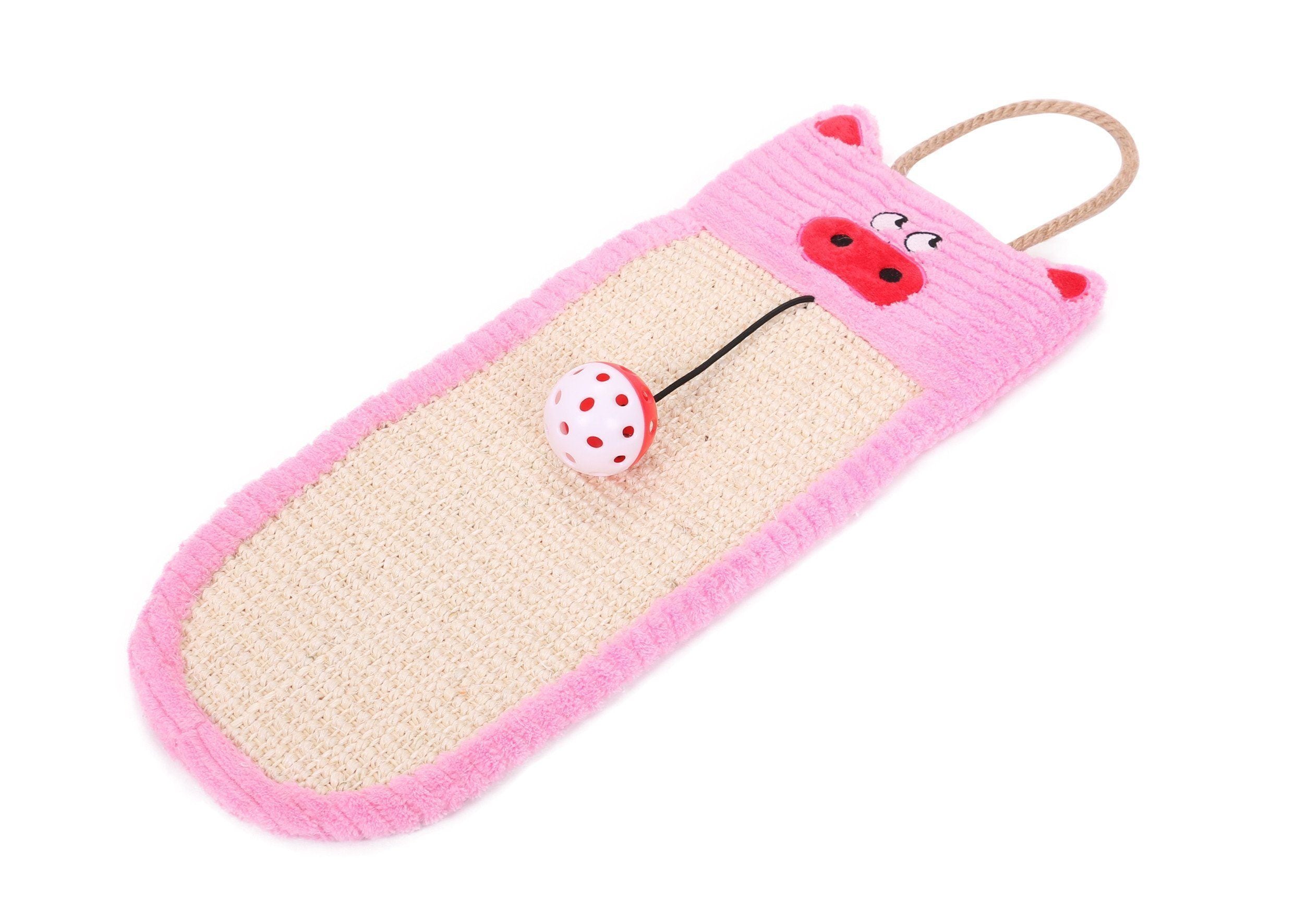 Pet Life Eco-Natural Sisal and Jute Hanging Carpet Cat Scratcher