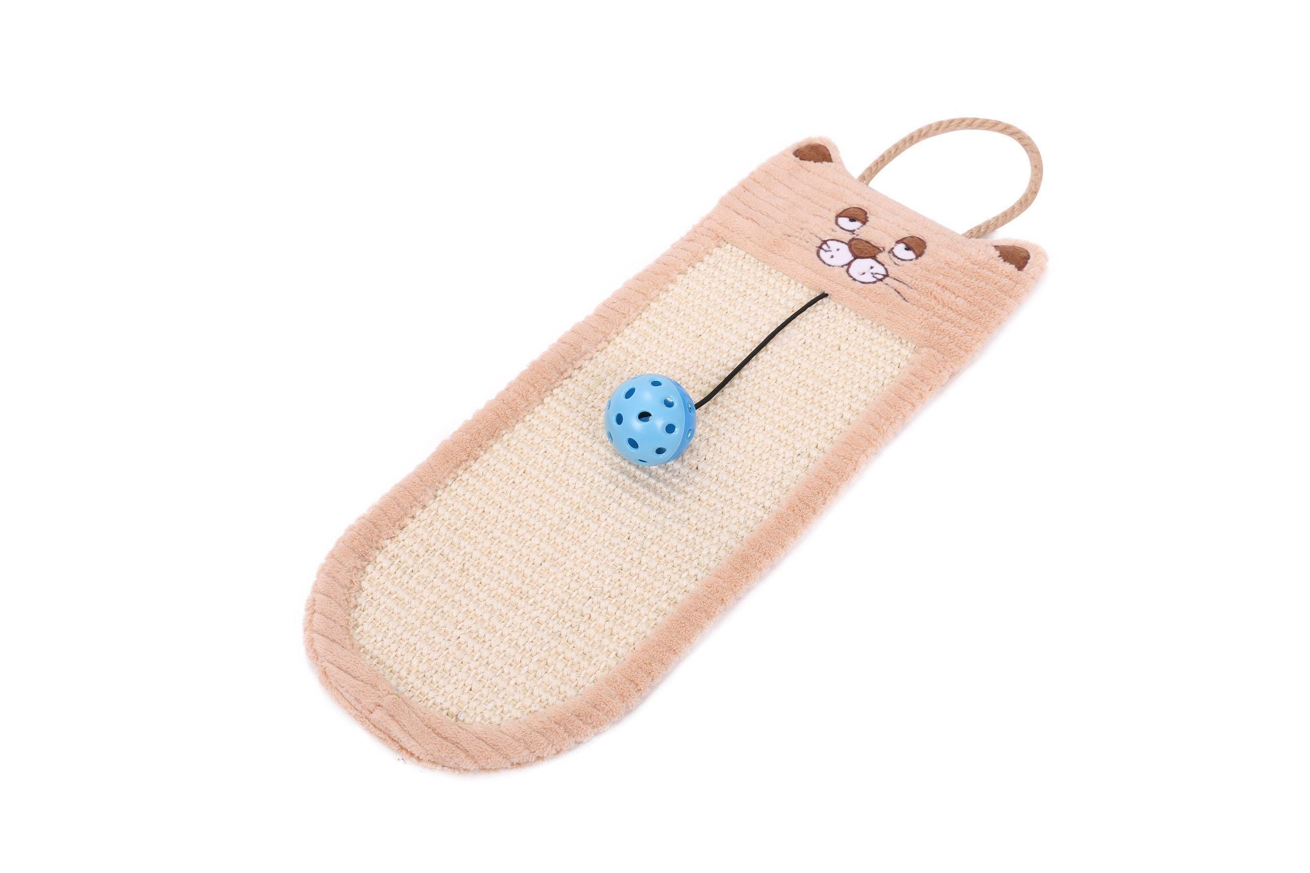 Pet Life Eco-Natural Sisal and Jute Hanging Carpet Cat Scratcher
