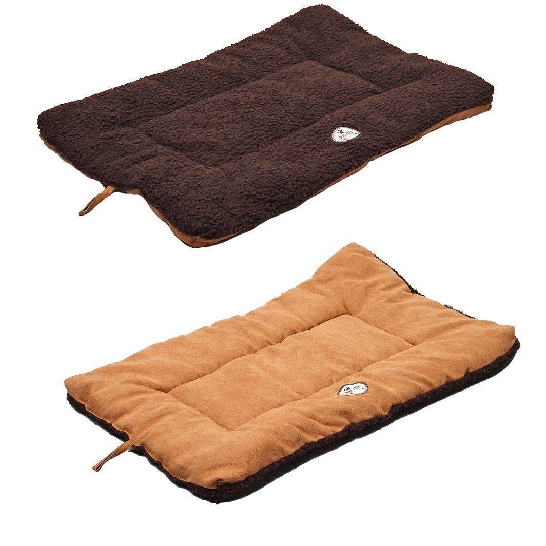 Pet Life Eco-Paw Reversible Eco-Friendly Recyclabled Polyfill Fashion Designer Pet Dog Bed Mat Lounge