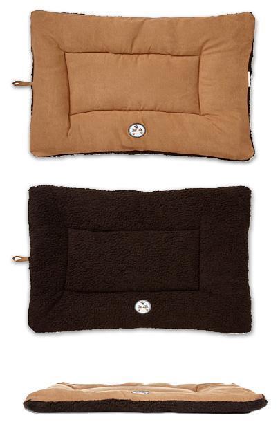 Pet Life Eco-Paw Reversible Eco-Friendly Recyclabled Polyfill Fashion Designer Pet Dog Bed Mat Lounge