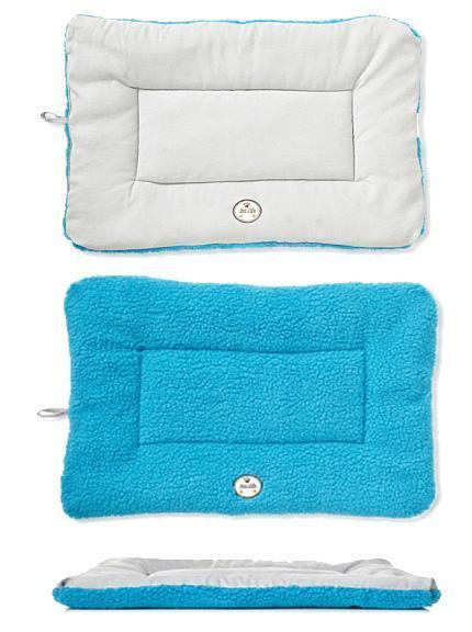 Pet Life Eco-Paw Reversible Eco-Friendly Recyclabled Polyfill Fashion Designer Pet Dog Bed Mat Lounge