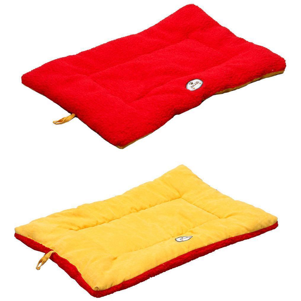 Pet Life Eco-Paw Reversible Eco-Friendly Recyclabled Polyfill Fashion Designer Pet Dog Bed Mat Lounge