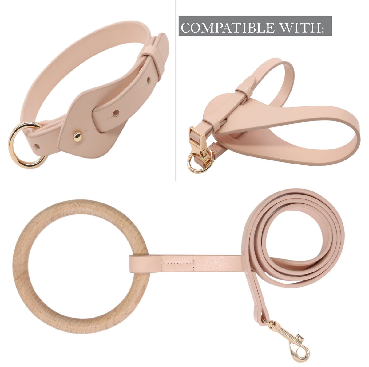 Pet Life Ever-Craft Boutique Series Adjustable Designer Leather Dog Collar