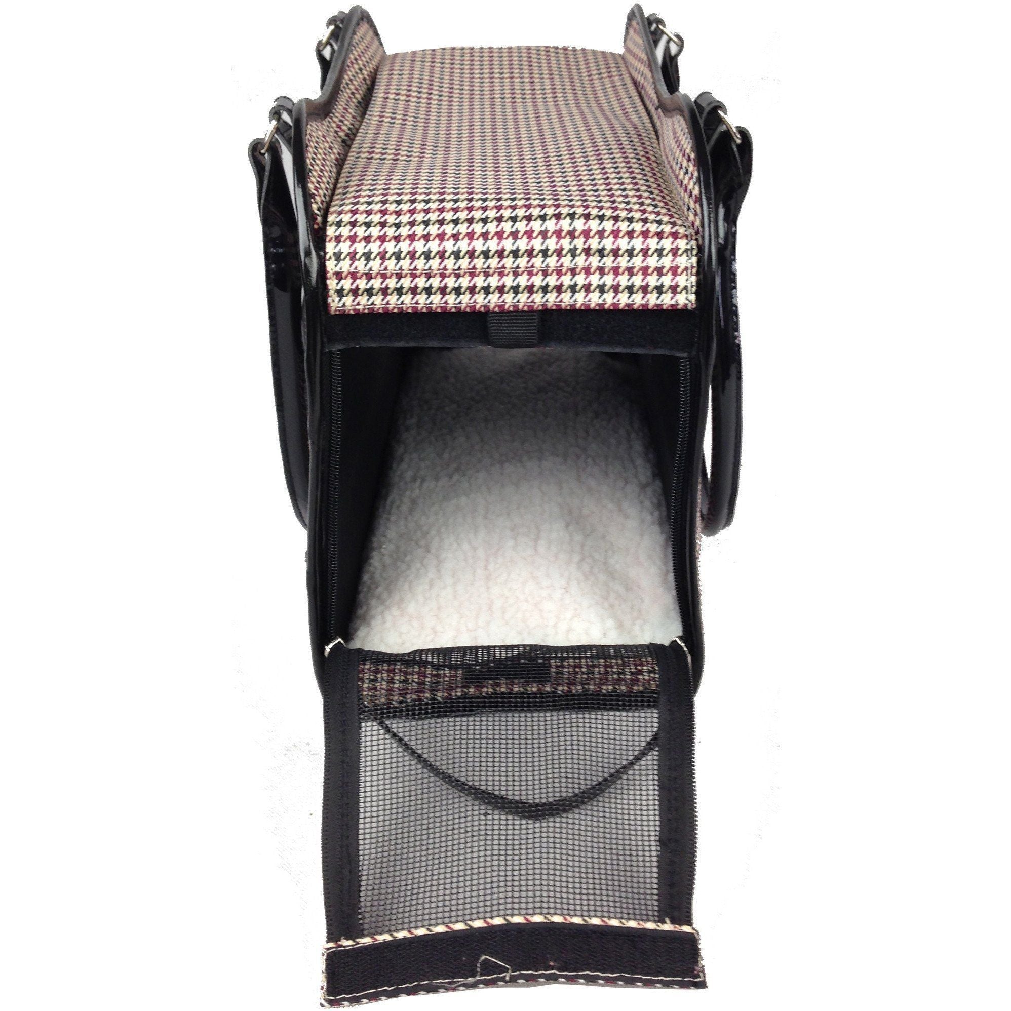 Pet Life Exquisite Airline Approved Designer Travel Pet Dog Handbag Carrier