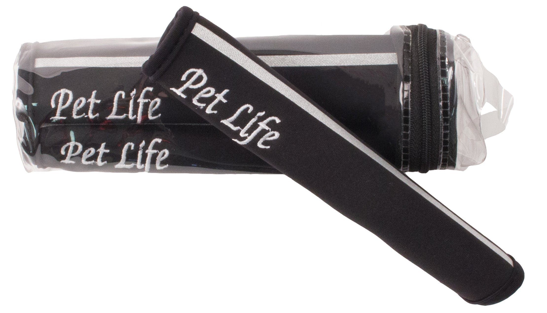 Pet Life ® Extreme-Neoprene Joint Protective Safety Recovery and Reflective Pet Dog Sleeves - Set of 4