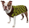 Pet Life Fashion Weaved Heavy Knit Designer Ribbed Turtle Neck Dog Sweater