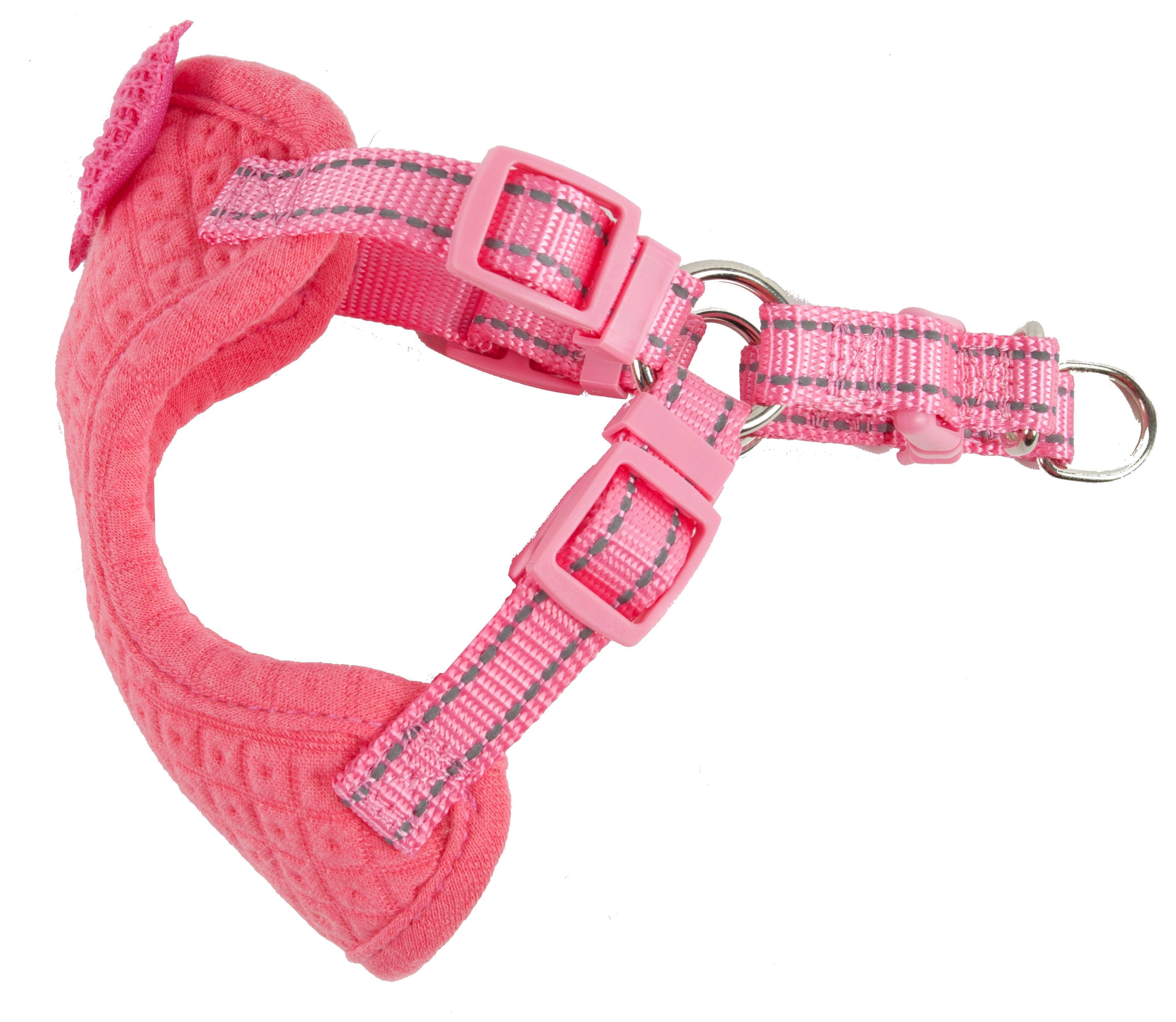 Pet Life ®  Flam-Bowyant Mesh Reversed and Adjustable Dog Harness