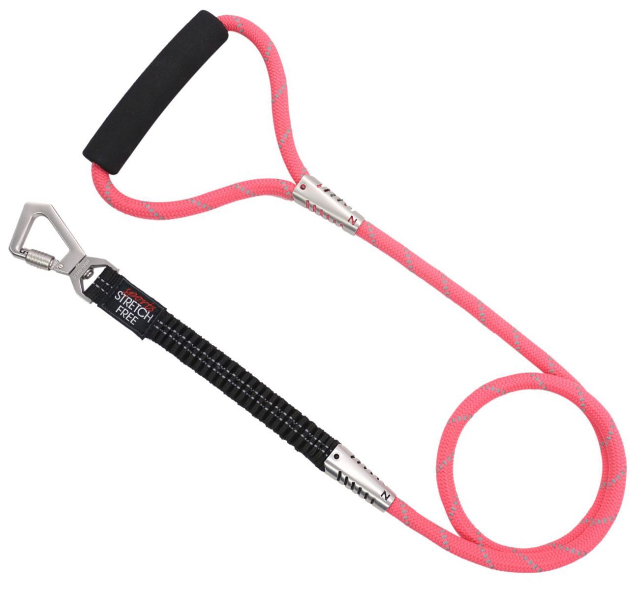 Pet Life Flexo-Tour Shock Aborbing and 3M Reflective Dog Leash