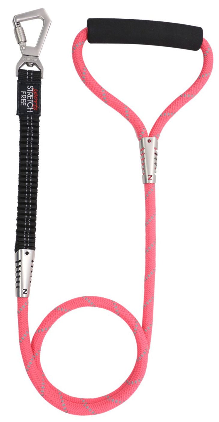 Pet Life ® Flexo-Tour Shock Aborbing and 3M Reflective Dog Leash