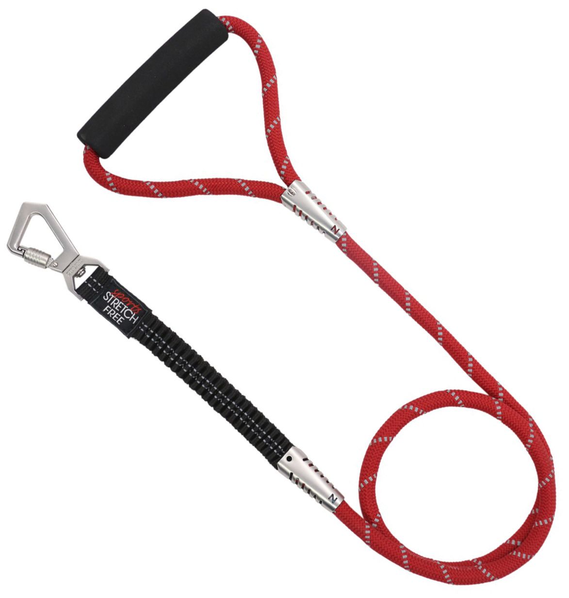 Pet Life Flexo-Tour Shock Aborbing and 3M Reflective Dog Leash