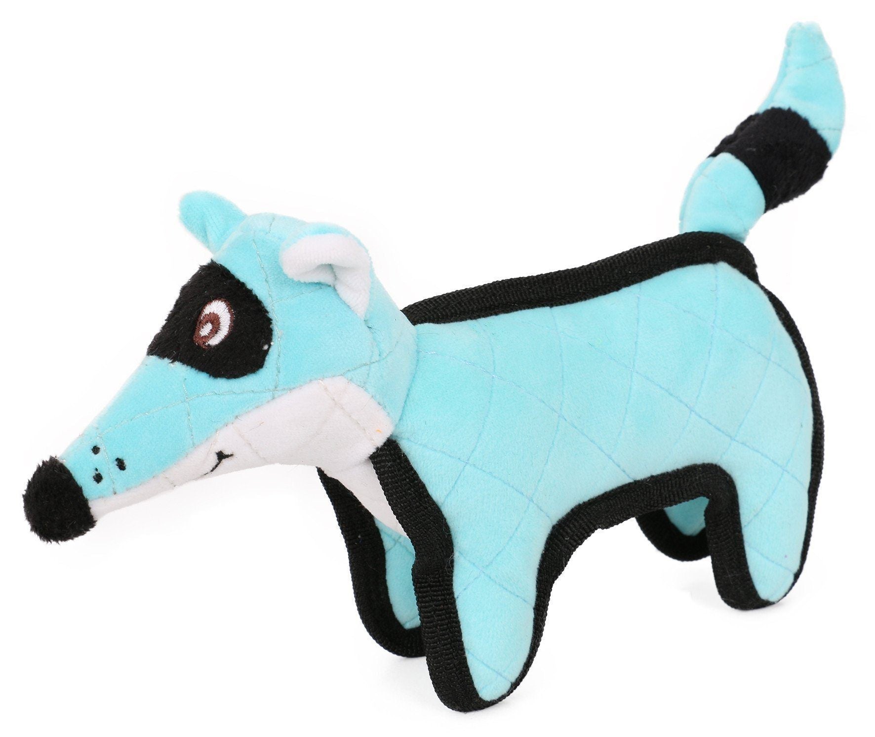 Pet Life Foxy-Tail Animated Nylon Quilted Squeaker Plush Dog Toy