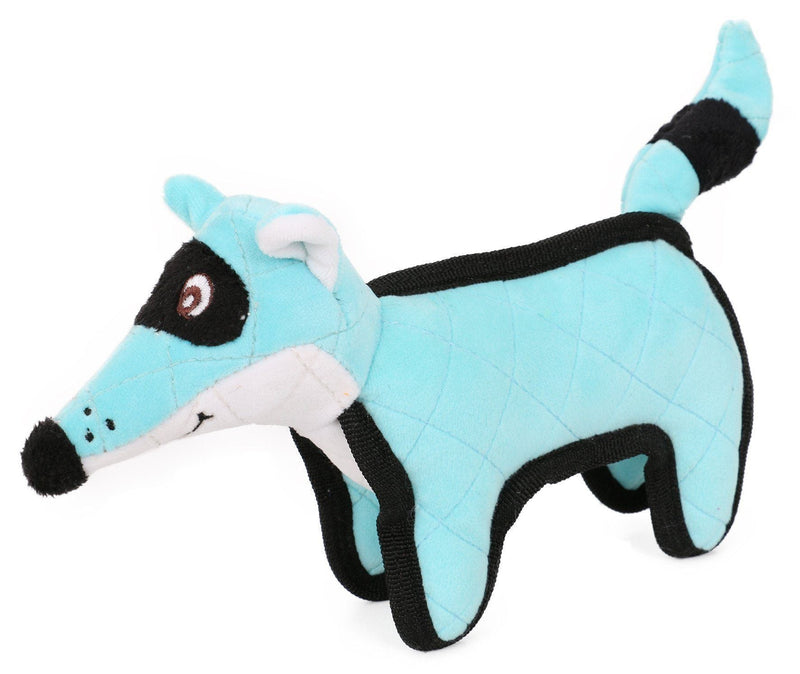 Pet Life Foxy-Tail Animated Nylon Quilted Squeaker Plush Dog Toy