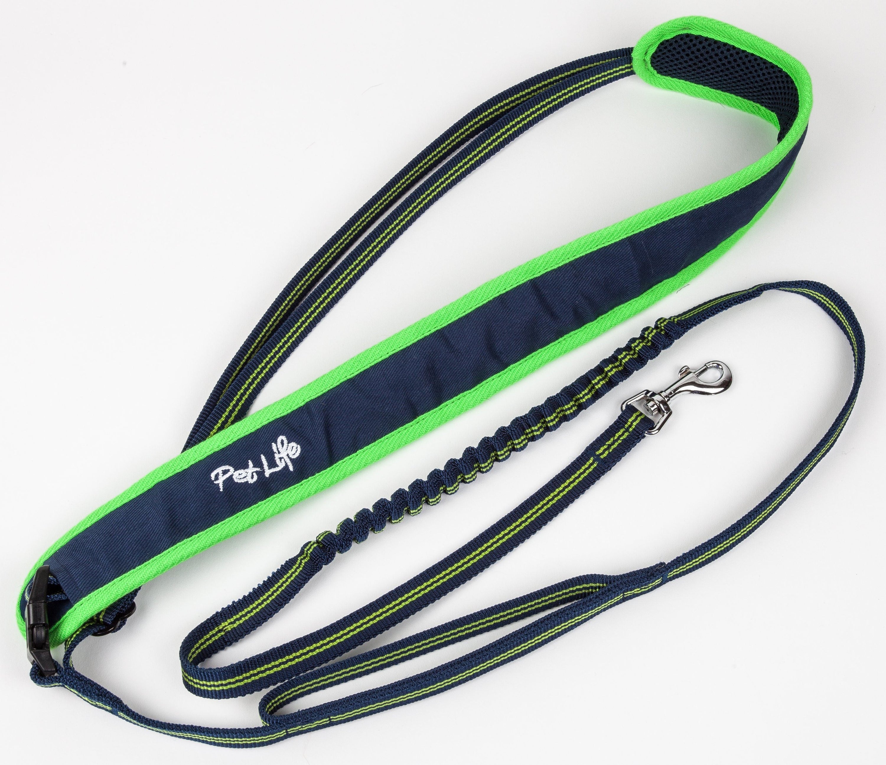 Pet Life Free-Fetcher Hands Free Over-The-Shoulder Shock Absorbent Dog Leash
