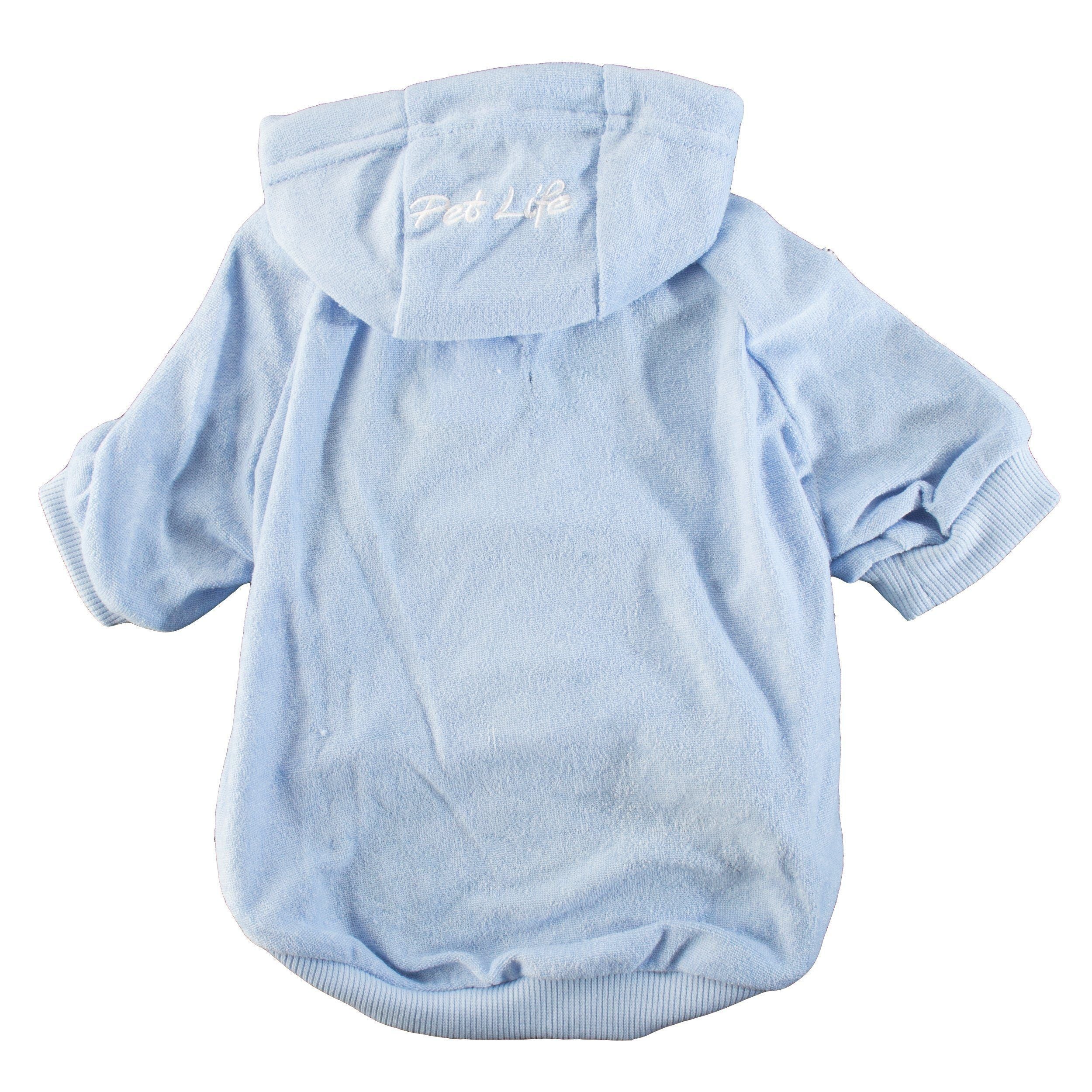 Pet Life French Terry Ultra-Soft Quick-Drying Hooded Dog Sweater