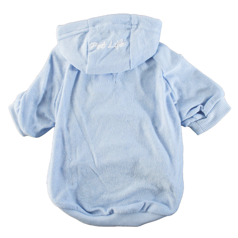 Pet Life French Terry Ultra-Soft Quick-Drying Hooded Dog Sweater