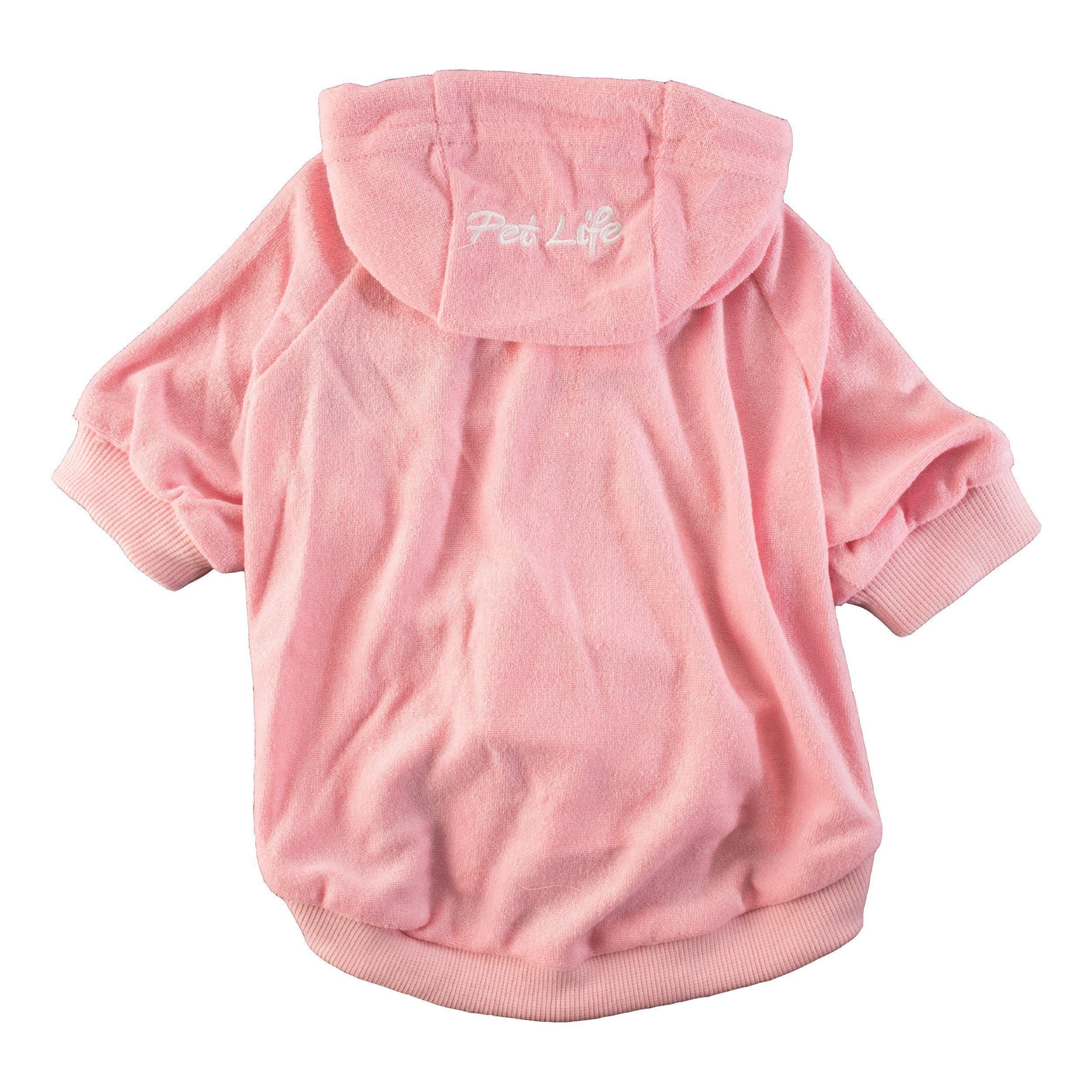 Pet Life French Terry Ultra-Soft Quick-Drying Hooded Dog Sweater