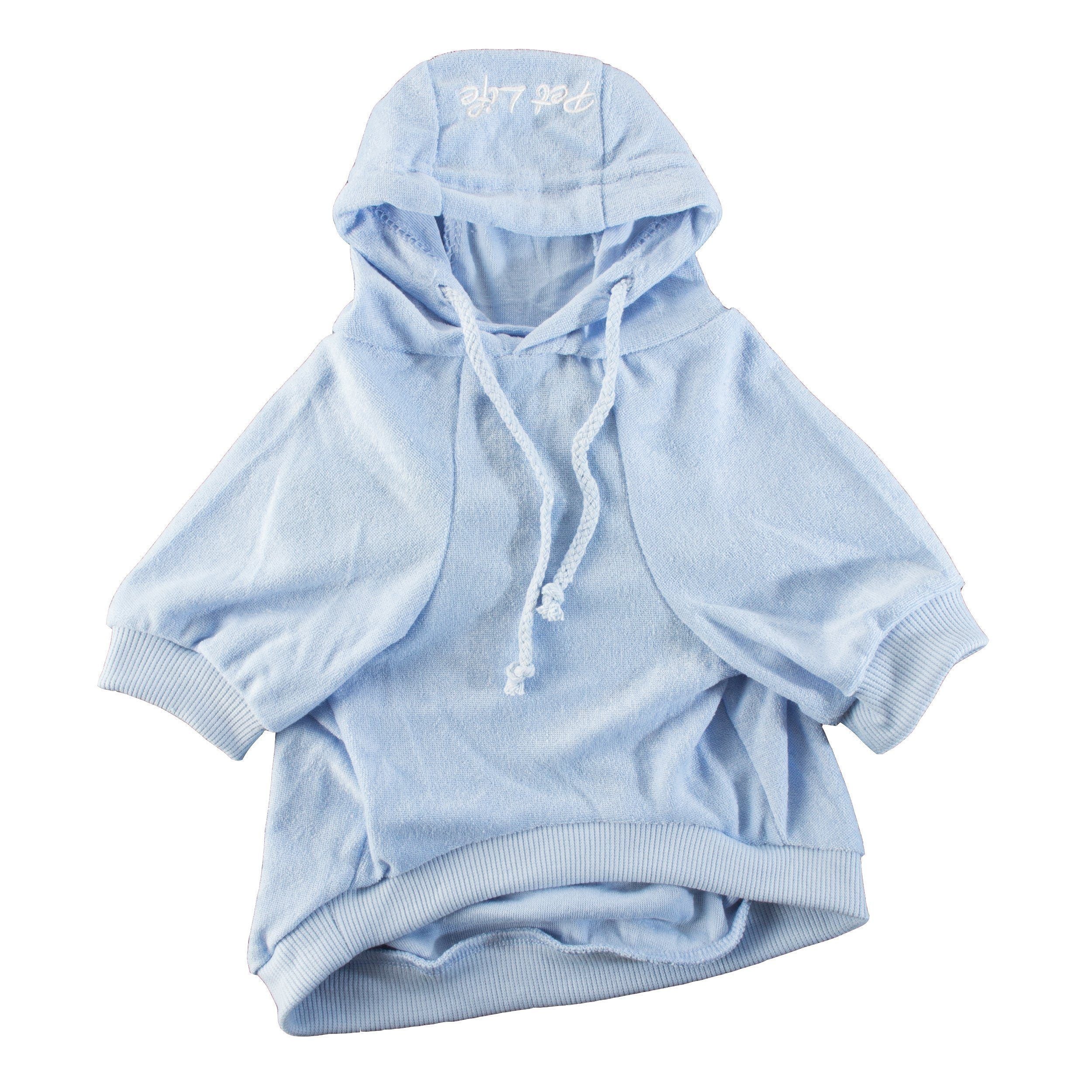 Pet Life French Terry Ultra-Soft Quick-Drying Hooded Dog Sweater