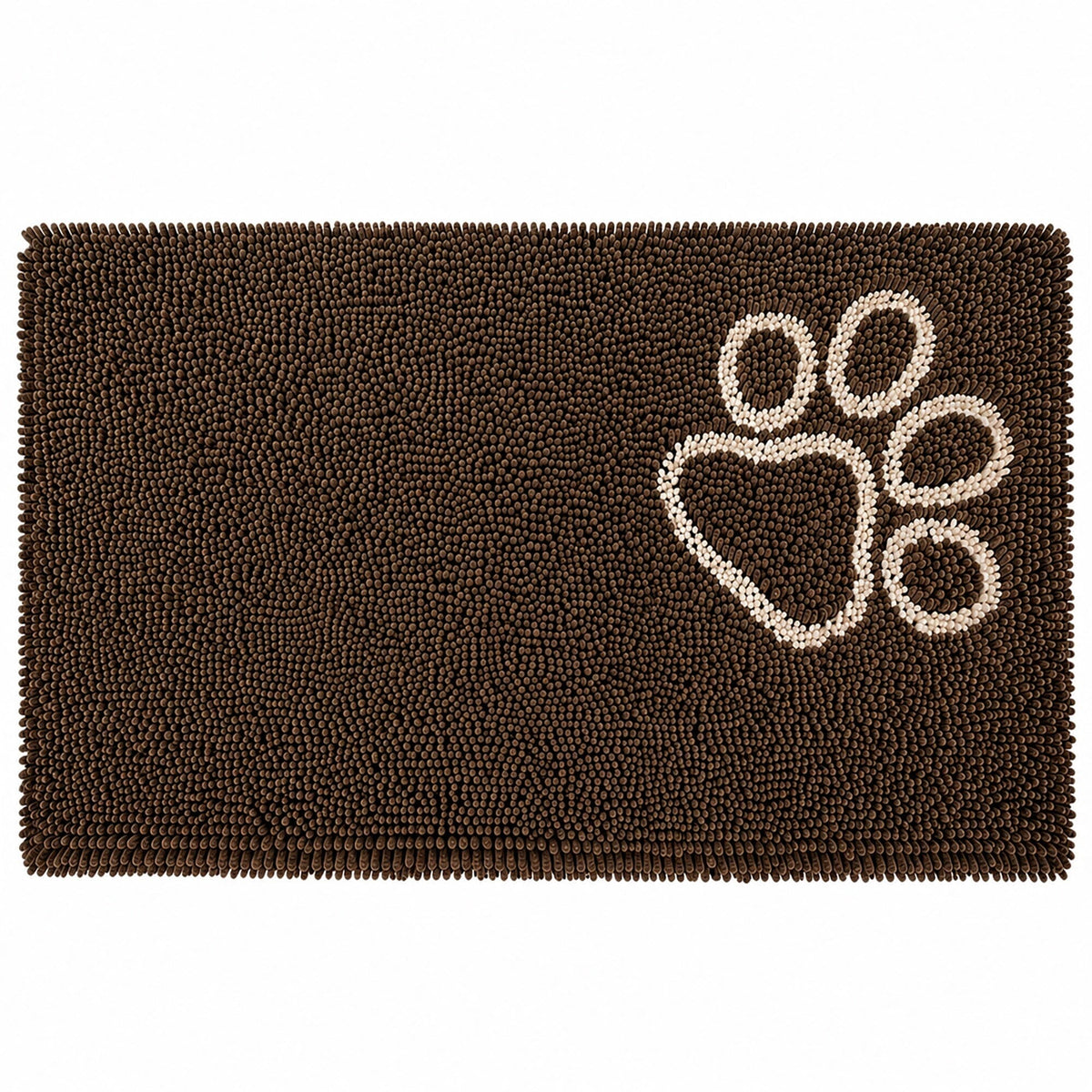 Pet Life Fuzzy Quick-Drying Anti-Skid and Machine Washable Dog Mat