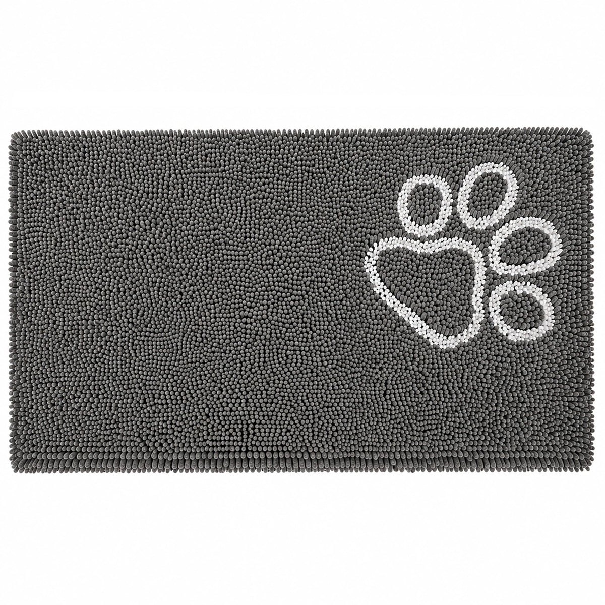 Pet Life Fuzzy Quick-Drying Anti-Skid and Machine Washable Dog Mat