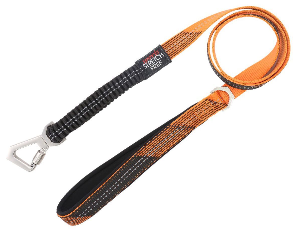 Pet Life Geo-prene 2-in-1 Shock Absorbing Neoprene Padded Reflective Dog Leash and Harness